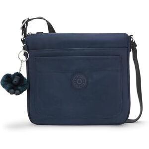 KIPLING KIPLING Kipling Women's Sebastian Crossbody Bag, Blue Bleu, 9" L x 8.5" H x 1.75" D KIPLING KIPLING Kipling Women's Sebastian Crossbody Bag, Blue Bleu, 9" L x 8.5" H x 1.75" D