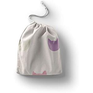 Bonamaison Printed Cotton Produce Bag with Drawstring, Reusable Grocery Bag, Biodegradable Eco-Friendly Bags, Travel Pouch, Sachet Bags, Shopping Bag, Eco Friendly, Foldable, Size: 12x15 Cm Bonamaison Printed Cotton Produce Bag with Drawstring, Reusable Grocery Bag, Biodegradable Eco-Friendly Bags, Travel Pouch, Sachet Bags, Shopping Bag, Eco Friendly, Foldable, Size: 12x15 Cm