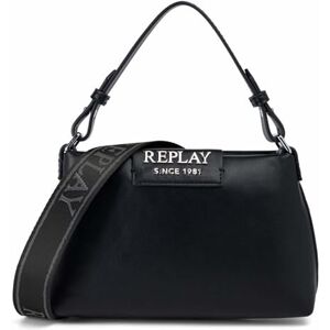 Replay Women Fw3779 Handbag, 0098 Black, Einheitsgröße Replay Women Fw3779 Handbag, 0098 Black, Einheitsgröße