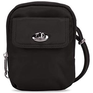 Travelon Women Anti-Theft Tailored Crossbody Phone Pouch Shoulder Bag, Onyx, one Size Travelon Women Anti-Theft Tailored Crossbody Phone Pouch Shoulder Bag, Onyx, one Size