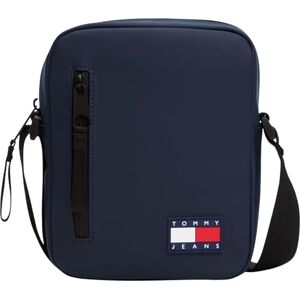 Tommy Jeans Men's TJM Elevated Pu Reporter Am0Am13396 Crossover, Blue (Dark Night Navy), OS Tommy Jeans Men's TJM Elevated Pu Reporter Am0Am13396 Crossover, Blue (Dark Night Navy), OS