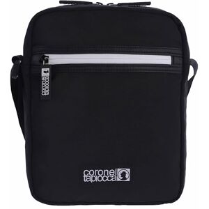 Coronel Tapiocca Men's Bolso bandolera para Hombre Alvaro Shoulder Bags, Black/White, 18x5x23 cm Coronel Tapiocca Men's Bolso bandolera para Hombre Alvaro Shoulder Bags, Black/White, 18x5x23 cm