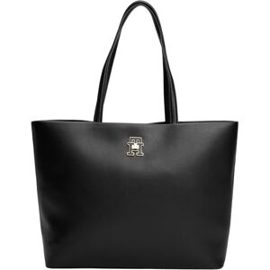 Tommy Hilfiger Women’s Modern Tote Bag with Inner Compartment, Black (Black), One Size Tommy Hilfiger Women’s Modern Tote Bag with Inner Compartment, Black (Black), One Size