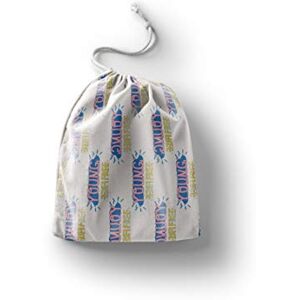 Bonamaison Printed Cotton Produce Bag with Drawstring, Reusable Grocery Bag, Biodegradable Eco-Friendly Bags, Travel Pouch, Sachet Bags, Shopping Bag, Eco Friendly, Foldable, Size: 40x50 Cm Bonamaison Printed Cotton Produce Bag with Drawstring, Reusable Grocery Bag, Biodegradable Eco-Friendly Bags, Travel Pouch, Sachet Bags, Shopping Bag, Eco Friendly, Foldable, Size: 40x50 Cm
