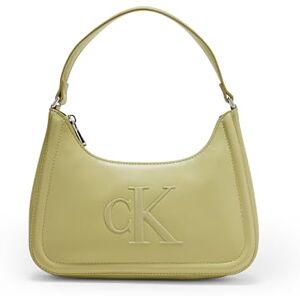Calvin Klein Women's RAISED CK SMALL SHOULDER BAG LV04F3230G Crossover, Brown (Mint Tea), One Size Calvin Klein Women's RAISED CK SMALL SHOULDER BAG LV04F3230G Crossover, Brown (Mint Tea), One Size