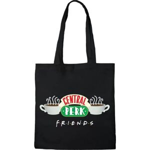 cotton division FRIENDS TOTE BAG CENTRAL PEAK, REFERENCE: BWFRIENBB003, BLACK, 38 X 40 CM One size, Black, One Size, Utility cotton division FRIENDS TOTE BAG CENTRAL PEAK, REFERENCE: BWFRIENBB003, BLACK, 38 X 40 CM One size, Black, One Size, Utility