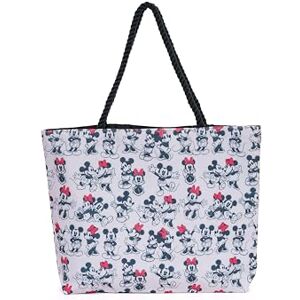 Disney Tote Travel Bag Mickey and Minnie Mouse Print Disney Tote Travel Bag Mickey and Minnie Mouse Print