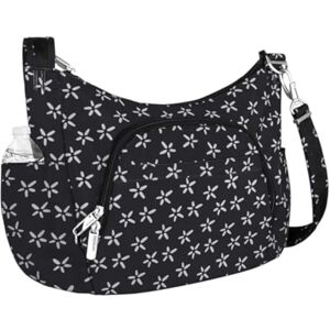 Travelon Anti-theft Classic Crossbody Bucket Bag Black Size: OneSize Travelon Anti-theft Classic Crossbody Bucket Bag Black Size: OneSize