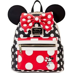 Loungefly Disney Minnie Mouse Rocks the Dots Double Strap Shoulder Bag, Multi, Mini Loungefly Disney Minnie Mouse Rocks the Dots Double Strap Shoulder Bag, Multi, Mini