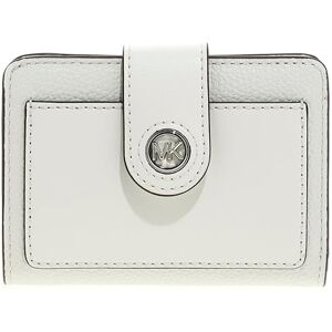 Michael Kors 32H3S0KD5L-085 SM TAB COMPACT PCKT WLLT Female OPTIC WHITE Size One Size Michael Kors 32H3S0KD5L-085 SM TAB COMPACT PCKT WLLT Female OPTIC WHITE Size One Size