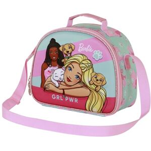 KARACTERMANIA Unisex Kid's 3D Lunch Bag, Pink Barbie, One Size KARACTERMANIA Unisex Kid's 3D Lunch Bag, Pink Barbie, One Size