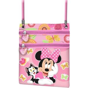 Disney Minnie Mouse Kitten-Action Vertical Crossbody Bag, Pink, 15 x 17 cm Disney Minnie Mouse Kitten-Action Vertical Crossbody Bag, Pink, 15 x 17 cm