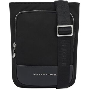 Tommy Hilfiger Men’s Elegant Business Nylon Mini Crossbody Bag, Black (Black), One Size Tommy Hilfiger Men’s Elegant Business Nylon Mini Crossbody Bag, Black (Black), One Size