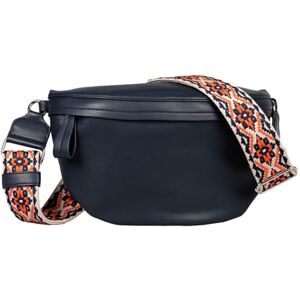 TOM TAILOR Palina Women's Belt Bag Bum Bag Small Black, Dark Blue, 30x10,5x19, 004197 TOM TAILOR Palina Women's Belt Bag Bum Bag Small Black, Dark Blue, 30x10,5x19, 004197
