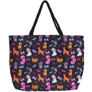 Disney Tote Travel Bag Cats Print: Figaro Cheshire Oliver & Co Marie Aristocats Disney Tote Travel Bag Cats Print: Figaro Cheshire Oliver & Co Marie Aristocats