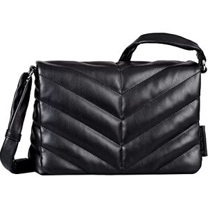 TOM TAILOR Women's Cate Shoulder Bag Without Zip, Black, M TOM TAILOR Women's Cate Shoulder Bag Without Zip, Black, M