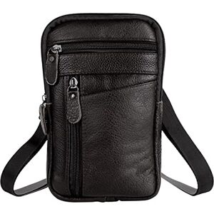 ZXSXDSAX Bum bag Portable Men's Mobile Phone Pockets Bags Waist Bag Male Small Chest Shoulder Belt Bag Designer Crossbody Bags(Color:Schwarz) ZXSXDSAX Bum bag Portable Men's Mobile Phone Pockets Bags Waist Bag Male Small Chest Shoulder Belt Bag Designer Crossbody Bags(Color:Schwarz)