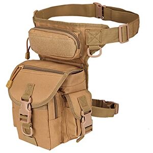 Eltox Leg Bag,Thigh Bag Men Sports Waterproof Solid Color Large Capacity Print Leg Bag Hip Drop Belt Waist Fanny Pack Drop Leg Waist Bag (Color : Mud Color) Eltox Leg Bag,Thigh Bag Men Sports Waterproof Solid Color Large Capacity Print Leg Bag Hip Drop Belt Waist Fanny Pack Drop Leg Waist Bag (Color : Mud Color)