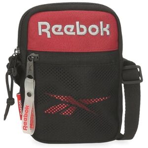 Reebok Portland Small Black Shoulder Bag, 12 x 17 x 2.5 cm, Polyester Reebok Portland Small Black Shoulder Bag, 12 x 17 x 2.5 cm, Polyester