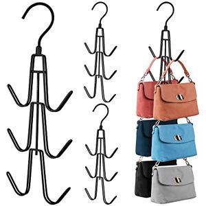 ZEDODIER Purses Handbags Hangers, Purse Handbag Holder 4 Pack Black Metal Space Saving Hangers Bags Handbags Storage Organizer, Closet Organization for Purses Handbags Backpacks Tank Tops Belts ZEDODIER Purses Handbags Hangers, Purse Handbag Holder 4 Pack Black Metal Space Saving Hangers Bags Handbags Storage Organizer, Closet Organization for Purses Handbags Backpacks Tank Tops Belts