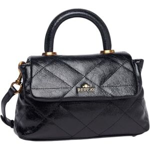 REPLAY Women Fw3670 Handbag, 0098 Black, UNIC REPLAY Women Fw3670 Handbag, 0098 Black, UNIC