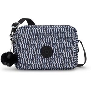 KIPLING KIPLING Kipling ABANU M Medium crossbody, Holiday Waves (Blue) KIPLING KIPLING Kipling ABANU M Medium crossbody, Holiday Waves (Blue)