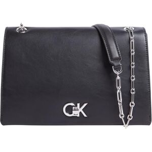 Calvin Klein Women’s Re-Lock Medium Chain Shoulder Bag with Turn Lock Fastening, Black (Black), One Size Calvin Klein Women’s Re-Lock Medium Chain Shoulder Bag with Turn Lock Fastening, Black (Black), One Size