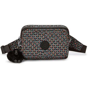 KIPLING KIPLING Kipling ABANU MULTI Small crossbody convertible to waistbag, Geo Feather (Black) KIPLING KIPLING Kipling ABANU MULTI Small crossbody convertible to waistbag, Geo Feather (Black)
