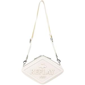 Replay Women Fw3813 Shoulder Bag, 0003 Off White, Einheitsgröße Replay Women Fw3813 Shoulder Bag, 0003 Off White, Einheitsgröße