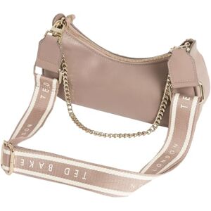 Ted Baker Women's Webbing Small Leather Shoulder Bag, Taupe, One Size Ted Baker Women's Webbing Small Leather Shoulder Bag, Taupe, One Size