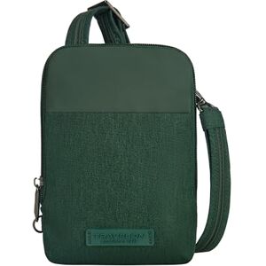 Travelon Unisex-Adult Anti-Theft Metro Stadium Mini Crossbody, Forest Heather, One Size Travelon Unisex-Adult Anti-Theft Metro Stadium Mini Crossbody, Forest Heather, One Size