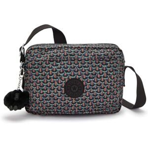 KIPLING KIPLING Kipling ABANU M Medium crossbody, Geo Feather (Black) KIPLING KIPLING Kipling ABANU M Medium crossbody, Geo Feather (Black)