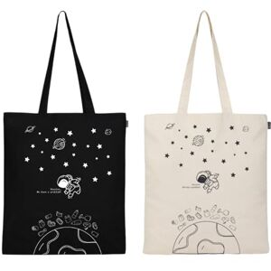 Eco Right Aesthetic Canvas Tote Bag for Women, Cute, Trendy and Reusable, Cotton Bags for School, Shopping, Gym, Library and Beach, Perfect for Groceries Eco Right Aesthetic Canvas Tote Bag for Women, Cute, Trendy and Reusable, Cotton Bags for School, Shopping, Gym, Library and Beach, Perfect for Groceries