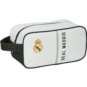 safta Real Madrid 1st Team 24/25 – Medium Shoe Rack, Multi-Purpose, Pencil Case, Sport, Extracurricular Football, Comfortable and Versatile, 29 x 14 x 15 cm, White/Grey, White/Grey, Estándar, Casual safta Real Madrid 1st Team 24/25 – Medium Shoe Rack, Multi-Purpose, Pencil Case, Sport, Extracurricular Football, Comfortable and Versatile, 29 x 14 x 15 cm, White/Grey, White/Grey, Estándar, Casual