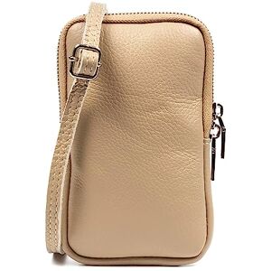 FIRENZE ARTEGIANI . Albaredo Women's Shoulder Bag Genuine Leather Dollaro Finish 11.5 x 2 x 18 cm Colour: Taupe, Taupe, Utility FIRENZE ARTEGIANI . Albaredo Women's Shoulder Bag Genuine Leather Dollaro Finish 11.5 x 2 x 18 cm Colour: Taupe, Taupe, Utility