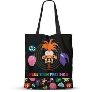 Disney Pixar Inside Out 2 Feeling-Shopping Bag, Multicolour, 33 x 40 cm Disney Pixar Inside Out 2 Feeling-Shopping Bag, Multicolour, 33 x 40 cm