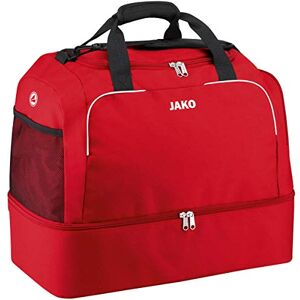 JAKO Classico Sports Bag with Bottom Compartment 38 cm 23 L Red JAKO Classico Sports Bag with Bottom Compartment 38 cm 23 L Red