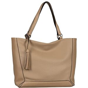 TOM TAILOR Women's isa Shopper with Zip, Beige, L TOM TAILOR Women's isa Shopper with Zip, Beige, L