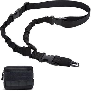 KOOPEEN MOLLE Pouches Tactical EDC Compact Multi-purpose Water-resistant Utility Gadget Gear Hanging Waist Bags (L 7.8" X H 5.5"- 1 Pack Black) KOOPEEN MOLLE Pouches Tactical EDC Compact Multi-purpose Water-resistant Utility Gadget Gear Hanging Waist Bags (L 7.8" X H 5.5"- 1 Pack Black)