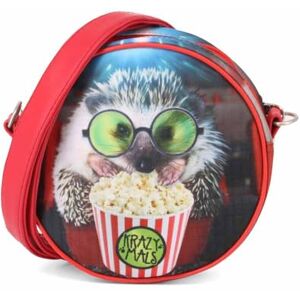 KARACTERMANIA Krazymals Hedgehog-Round Shoulder Bag, Multicolour, 18 x 18 cm KARACTERMANIA Krazymals Hedgehog-Round Shoulder Bag, Multicolour, 18 x 18 cm