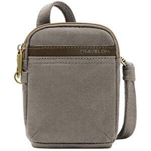 Travelon Anti-theft Courier Mini Crossbody Cross Body Bag, Stone Gray, One Size, Anti-theft Courier Mini Crossbody Travelon Anti-theft Courier Mini Crossbody Cross Body Bag, Stone Gray, One Size, Anti-theft Courier Mini Crossbody