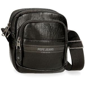 Pepe Jeans Horley Luggage- Men's Messenger Bag, Black/White, One Size, Small Crossbody Bag Pepe Jeans Horley Luggage- Men's Messenger Bag, Black/White, One Size, Small Crossbody Bag