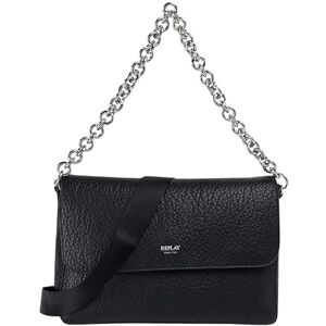 Replay Women Fw3799 Shoulder Bag, 0098 Black, Einheitsgröße Replay Women Fw3799 Shoulder Bag, 0098 Black, Einheitsgröße