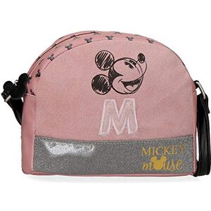 Disney Mickey The Blogger Shoulder bag Pink 20,5x16,5x6 cms PVC and Polyester Disney Mickey The Blogger Shoulder bag Pink 20,5x16,5x6 cms PVC and Polyester