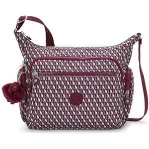 KIPLING KIPLING Kipling GABBIE Medium crossbody, 3DK Wine (Red) KIPLING KIPLING Kipling GABBIE Medium crossbody, 3DK Wine (Red)