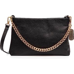 FIRENZE ARTEGIANI . Angri Women's Shoulder Bag Genuine Leather Dollaro Finish 27.5 x 4.5 x 17.5 cm. Colour: Black, Black/White, Utility FIRENZE ARTEGIANI . Angri Women's Shoulder Bag Genuine Leather Dollaro Finish 27.5 x 4.5 x 17.5 cm. Colour: Black, Black/White, Utility