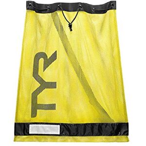 TYR Unisex Adult mesh 75L equipment bag 75l Mesh Bag fluo yellow, 75L TYR Unisex Adult mesh 75L equipment bag 75l Mesh Bag fluo yellow, 75L