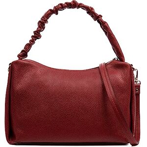 FIRENZE ARTEGIANI . Amatrice Women's Shoulder Bag, Genuine Leather, Dollaro, 30 x 11 x 20 cm, Colour: Burgundy, burgundy, Utility FIRENZE ARTEGIANI . Amatrice Women's Shoulder Bag, Genuine Leather, Dollaro, 30 x 11 x 20 cm, Colour: Burgundy, burgundy, Utility