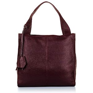 FIRENZE ARTEGIANI . Agazzano Women's Shoulder Bag, Genuine Leather Dollaro 34 x 14 x 32 cm, Colour: Garnet, burgundy, Utility FIRENZE ARTEGIANI . Agazzano Women's Shoulder Bag, Genuine Leather Dollaro 34 x 14 x 32 cm, Colour: Garnet, burgundy, Utility