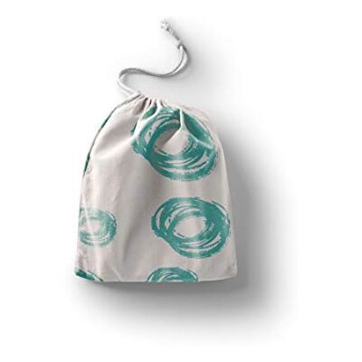 Bonamaison Printed Cotton Produce Bag with Drawstring, Reusable Grocery Bag, Biodegradable Eco-Friendly Bags, Travel Pouch, Sachet Bags, Shopping Bag, Eco Friendly, Foldable, Size: 20x30 Cm Bonamaison Printed Cotton Produce Bag with Drawstring, Reusable Grocery Bag, Biodegradable Eco-Friendly Bags, Travel Pouch, Sachet Bags, Shopping Bag, Eco Friendly, Foldable, Size: 20x30 Cm